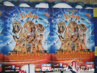 Paris: nouvelle saison pour le Cirque d'Hiver Bouglione du 20 octobre 2012 au 17 mars 2013