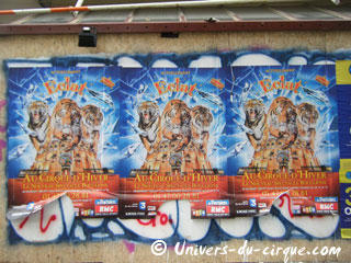 Paris: nouvelle saison pour le Cirque d'Hiver Bouglione du 20 octobre 2012 au 17 mars 2013