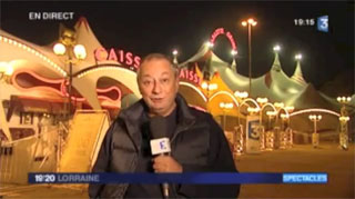 Meurthe-et-Moselle: Gilbert Gruss en direct de la Place Carnot à Nancy sur France 3 Lorraine