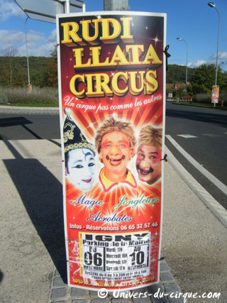 Essonne: le Rudi Llata Circus à Igny du 06 au 10 novembre 2012