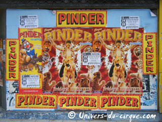 Les dernières étapes de la tournée 2012 du Cirque Pinder