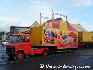Les dernières étapes de la tournée 2012 du Cirque Pinder