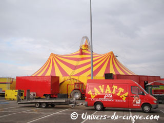 Le nouveau chapiteau du Cirque Achille Zavatta Fils