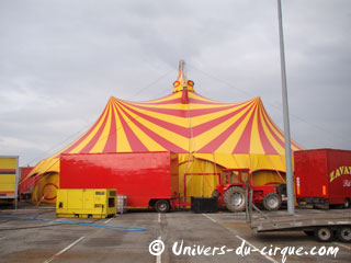 Le nouveau chapiteau du Cirque Achille Zavatta Fils