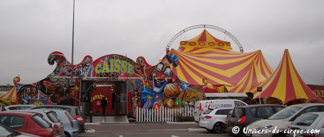 Le nouveau chapiteau du Cirque Achille Zavatta Fils