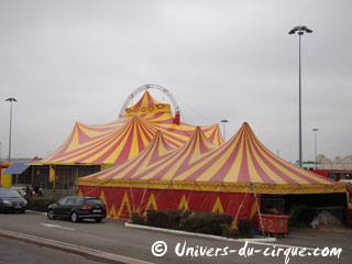 Le nouveau chapiteau du Cirque Achille Zavatta Fils