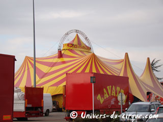 Le nouveau chapiteau du Cirque Achille Zavatta Fils