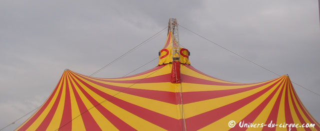 Le nouveau chapiteau du Cirque Achille Zavatta Fils