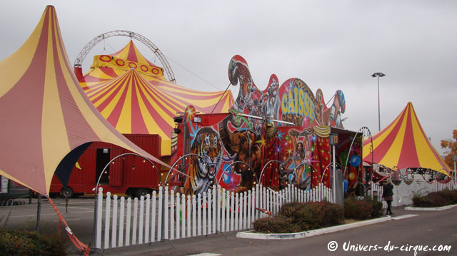 Le nouveau chapiteau du Cirque Achille Zavatta Fils