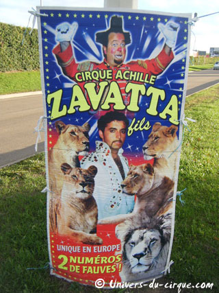 Marne: le Cirque Achille Zavatta Fils en périphérie de Reims du 30 octobre au 10 novembre 2012