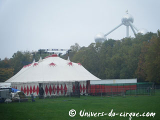 Belgique: le Cirque Alexandre Bouglione à Bruxelles du 26 septembre au 09 décembre 2012
