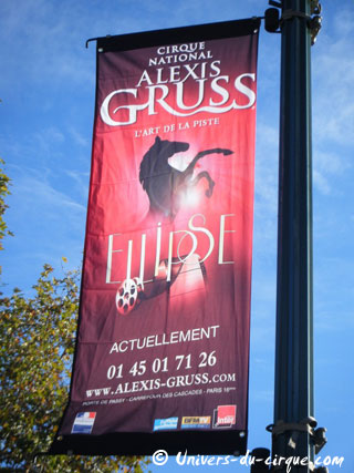 Paris: le cinéma à l'honneur dans le nouveau spectacle du Cirque National Alexis Gruss