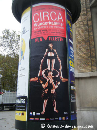 Paris: Circa au Parc de La Villette du 27 novembre au 30 décembre 2012