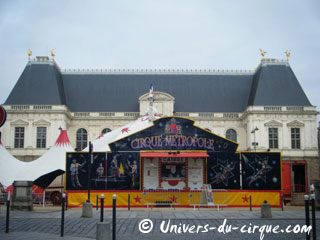 Ille-et-Vilaine: le Cirque Métropole de retour à Rennes pour les vacances de la Toussaint 2012