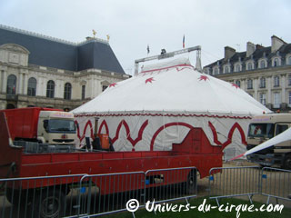Ille-et-Vilaine: le Cirque Métropole de retour à Rennes pour les vacances de la Toussaint 2012