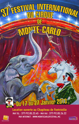 Principauté de Monaco: le Duo Club House au 37 Festival International du Cirque de Monte-Carlo
