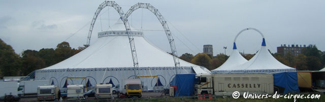 Nord: derniers jours de l'édition 2012 de la Grande Fête Lilloise du Cirque