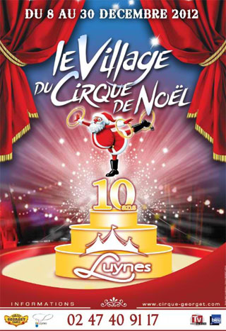 Indre-et-Loire: le 10 Village du Cirque de Nol du Cirque Georget à Luynes