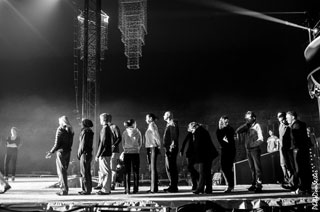Hauts-de-Seine: les répétitions du spectacle 