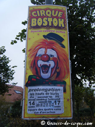 Essonne: le Cirque Bostok récemment de passage à Bures-Sur-Yvette