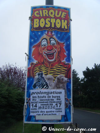 Essonne: le Cirque Bostok récemment de passage à Bures-Sur-Yvette