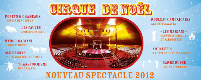 Le programme du Cirque de Nol 