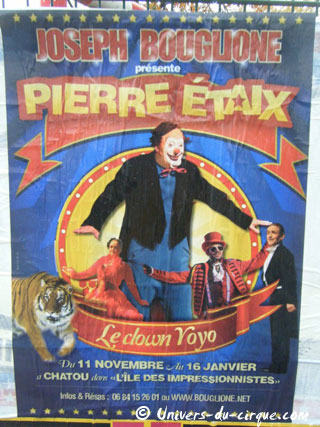 Yvelines: le séjour du Cirque Joseph Bouglione à Chatou se poursuit jusqu'au 16 janvier 2013