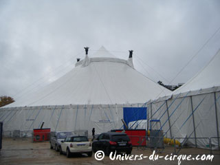 Hauts-de-Seine: le chapiteau du Cirque d'Hiver Bouglione de retour à Nanterre du 17 novembre au 16 décembre 2012