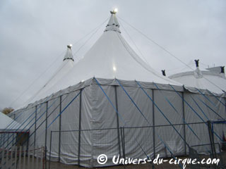 Hauts-de-Seine: le chapiteau du Cirque d'Hiver Bouglione de retour à Nanterre du 17 novembre au 16 décembre 2012