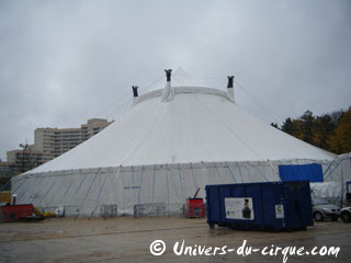Hauts-de-Seine: le chapiteau du Cirque d'Hiver Bouglione de retour à Nanterre du 17 novembre au 16 décembre 2012