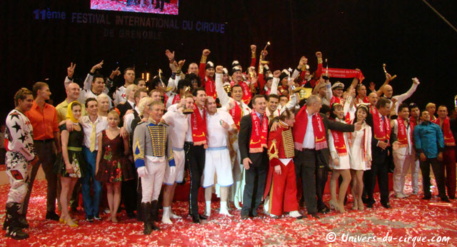 Isère: le palmarès du 11 Festival International du Cirque de Grenoble