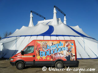 Yvelines: le Cirque Joseph Bouglione en images à l'occasion de son séjour à Chatou