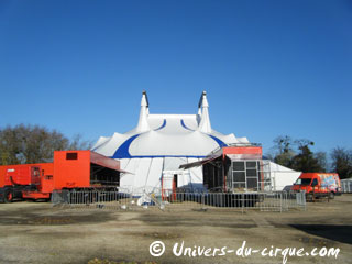Yvelines: le Cirque Joseph Bouglione en images à l'occasion de son séjour à Chatou