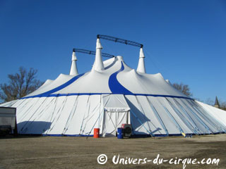 Yvelines: le Cirque Joseph Bouglione en images à l'occasion de son séjour à Chatou