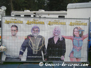 Belgique: derniers jours du Cirque Alexandre Bouglione près de l'Atomium de Bruxelles